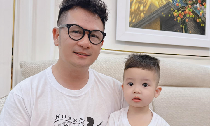 Bằng Kiều khoe khoảnh khắc con trai út lộ rõ năng khiếu âm nhạc