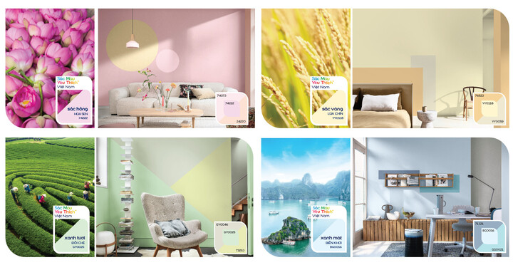  'Sắc Màu Yêu Thích Việt Nam': Điểm tô ngôi nhà Việt