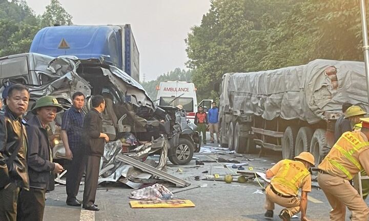 Tai nạn liên hoàn ở Lạng Sơn, 5 người chết, 10 người bị thương