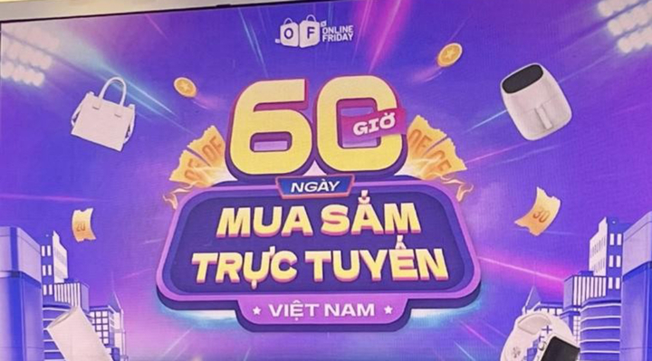 Sắp diễn ra Online Friday 2023 - ngày mua sắm trực tuyến lớn nhất Việt Nam