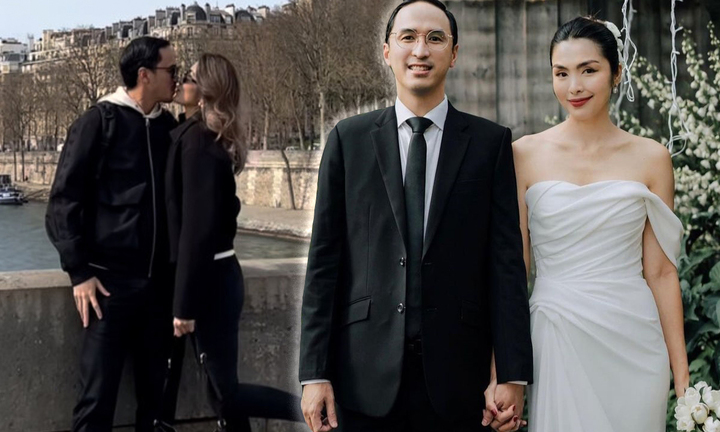 Tăng Thanh Hà khoe khoảnh khắc khoá môi chồng đại gia, kỷ niệm 11 năm ngày cưới