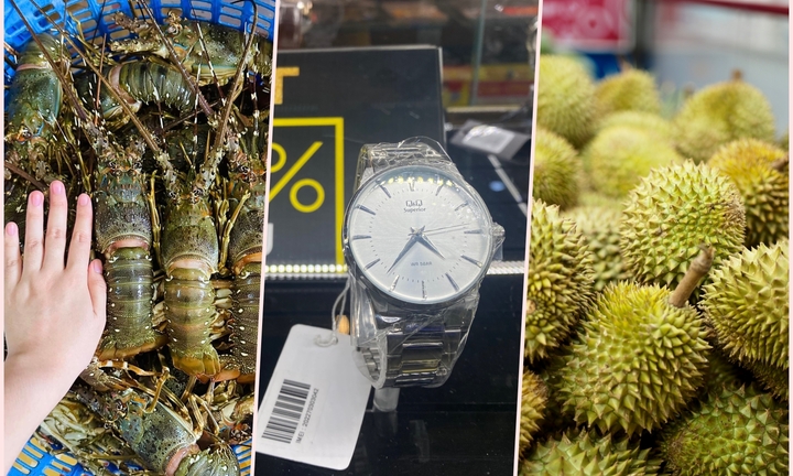 Tôm hùm, đồng hồ đeo tay rớt giá mạnh, sầu riêng đắt nhưng không có bán