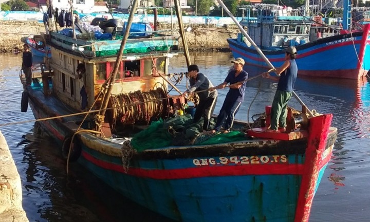 Một ngư dân Quảng Ngãi thiệt mạng trên biển