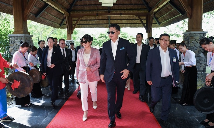 Serena Resort Kim Bôi đón tiếp đoàn Tổng thống Mông Cổ sang thăm Việt Nam 