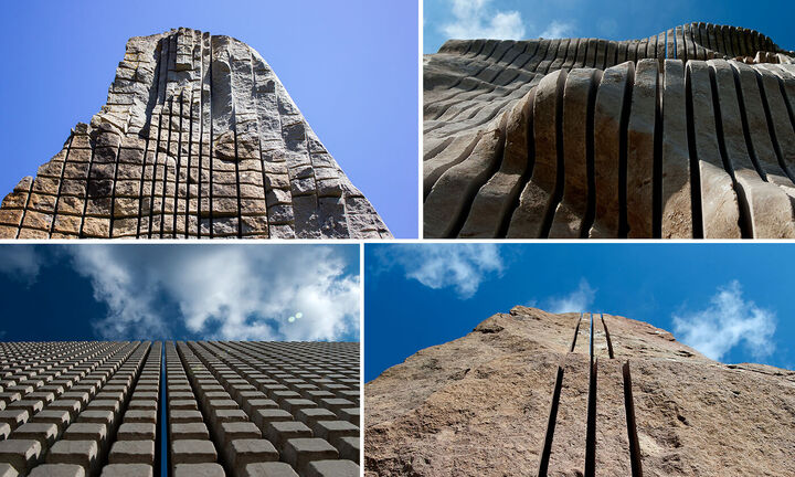 Những tảng đá phát ra nhạc mỗi khi gió thổi