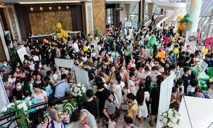 Hàng ngàn mẹ bỉm sữa Bắc Giang tham gia sự kiện 'Festival Mẹ bầu và Em bé 2023'