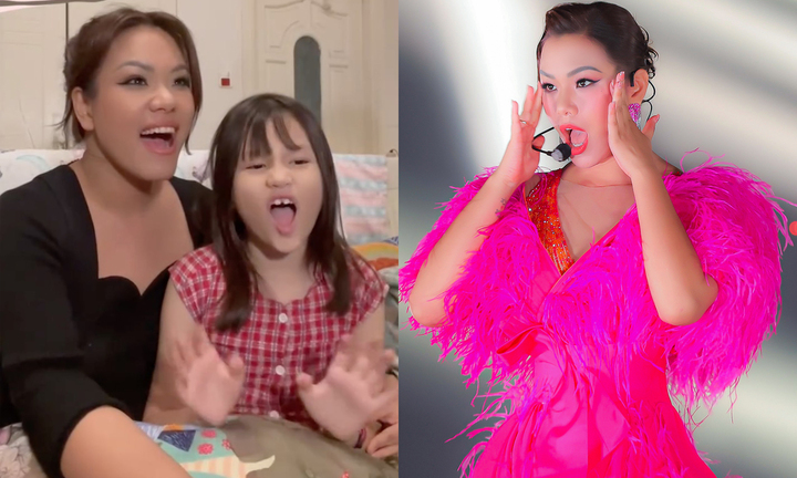 Con gái 'ngất xỉu' khi xem Phương Vy biểu diễn tại 'Chị đẹp đạp gió rẽ sóng'