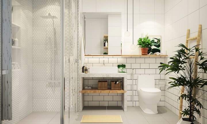 Một số mẫu phòng tắm nhỏ 2m2 đẹp và tiện nghi