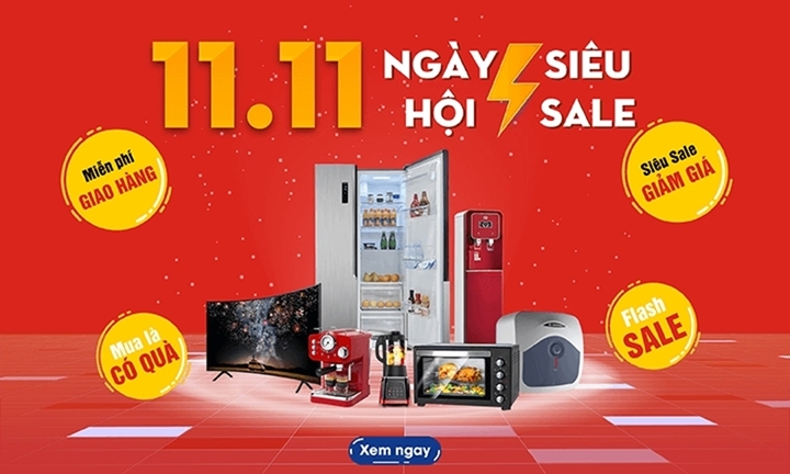 Bí kíp mua sản phẩm siêu hạ giá ngày 11/11