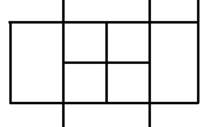 Đố bạn có bao nhiêu hình vuông trong ảnh?