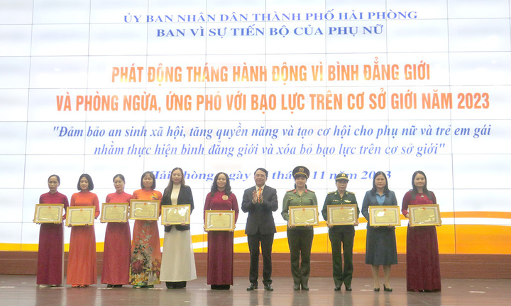 Hải Phòng phát động Tháng hành động vì bình đẳng giới, phòng ngừa bạo lực
