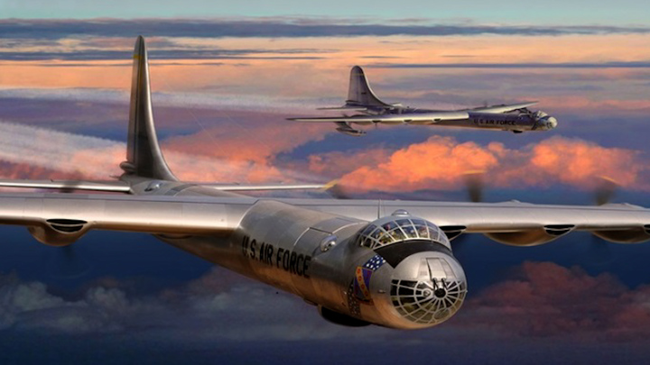 Mẫu oanh tạc cơ hạt nhân bay liên tục 16.000 km của Mỹ 