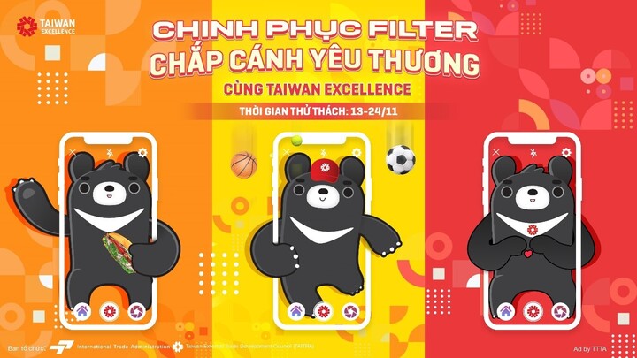 Chinh phục filter, chắp cánh yêu thương cùng Taiwan Excellence