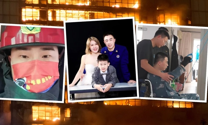 Nhường mặt nạ phòng độc cho bé gái trong đám cháy, lính cứu hỏa tổn thương não