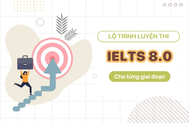 Chinh phục mục tiêu 8.0 với lộ trình luyện thi IELTS tại nhà chi tiết từ A-Z