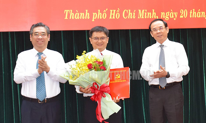 Ông Nguyễn Mạnh Cường giữ chức Trưởng Ban Dân vận Thành ủy TP.HCM