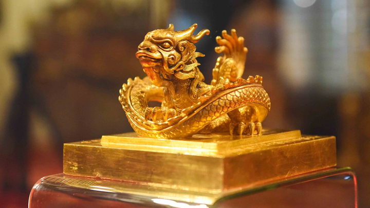 Chiêm ngưỡng Ấn vàng 'Hoàng đế chi bảo'