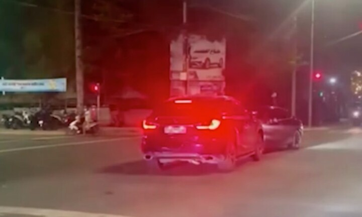 Tạm giữ 2 người trong vụ xe sang Lexus cố tình tông trực diện ô tô khác