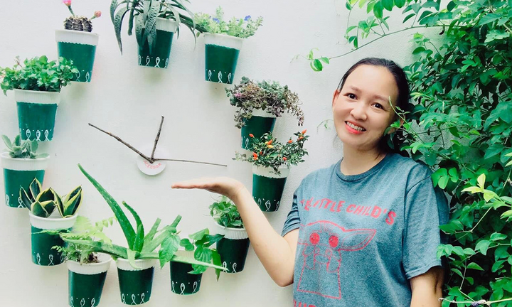8X Quảng Bình tận dụng 'đồ bỏ đi' trang trí nhà, ai nhìn cũng mê