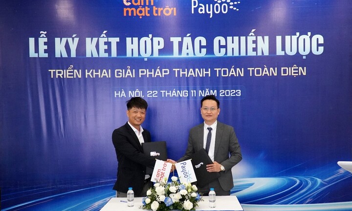 Cam Mặt Trời hợp tác Payoo triển khai giải pháp thanh toán toàn diện