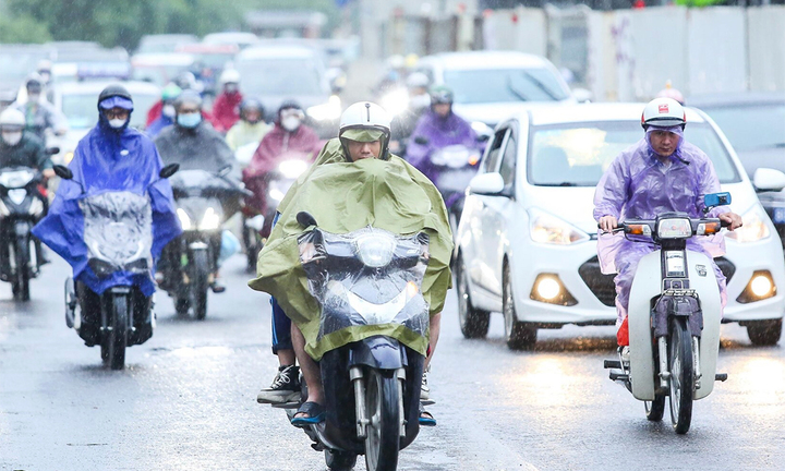 Ngày 23/11, miền Bắc nhiều nơi có mưa, đêm và sáng trời rét