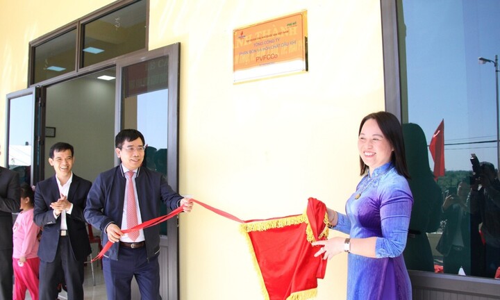 Khánh thành Nhà văn hóa giáo dục tại huyện An Lão, Hải Phòng