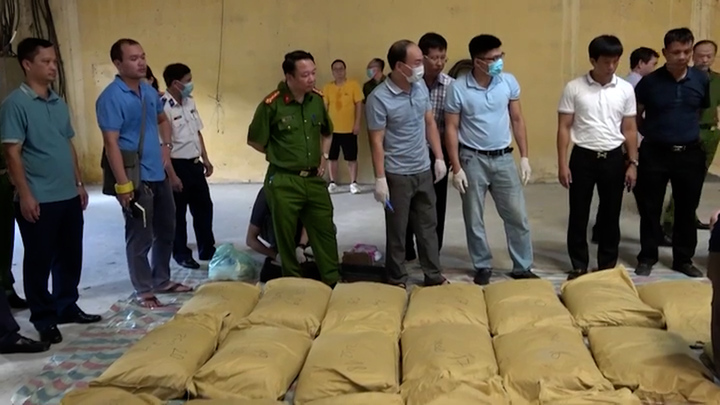 Toàn cảnh vụ vận chuyển 1,3 tấn ma tuý giấu trong bao xi măng ở Hải Phòng 