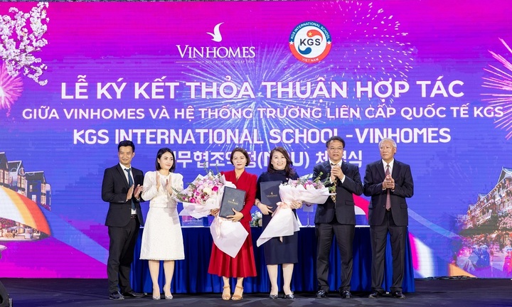 Vinhomes hợp tác KGS phát triển hệ thống giáo dục liên cấp quốc tế