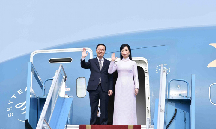 Chủ tịch nước Võ Văn Thưởng lên đường thăm chính thức Nhật Bản