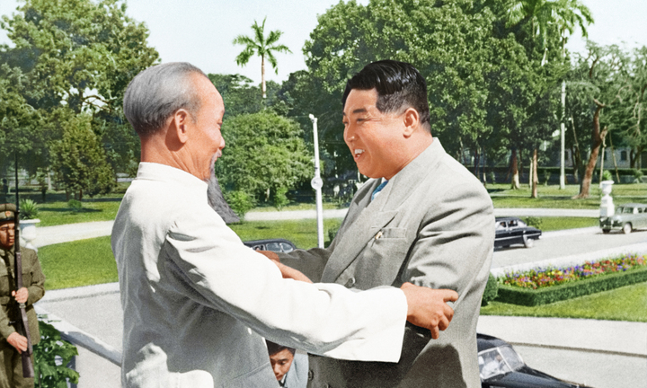 Ảnh hiếm lãnh đạo Triều Tiên Kim Nhật Thành thăm Việt Nam năm 1958