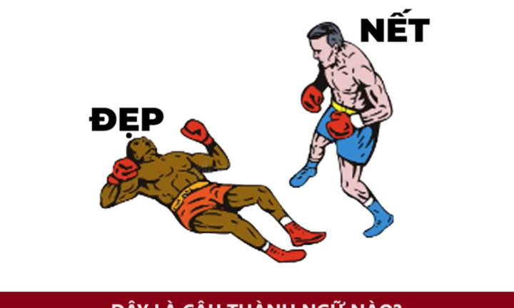 Nhiều người chỉ mất 1 giây để đoán ra câu thành ngữ này, còn bạn?