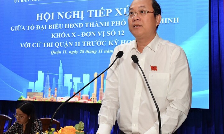 Cử tri TP.HCM quan tâm đến vụ án Vạn Thịnh Phát 