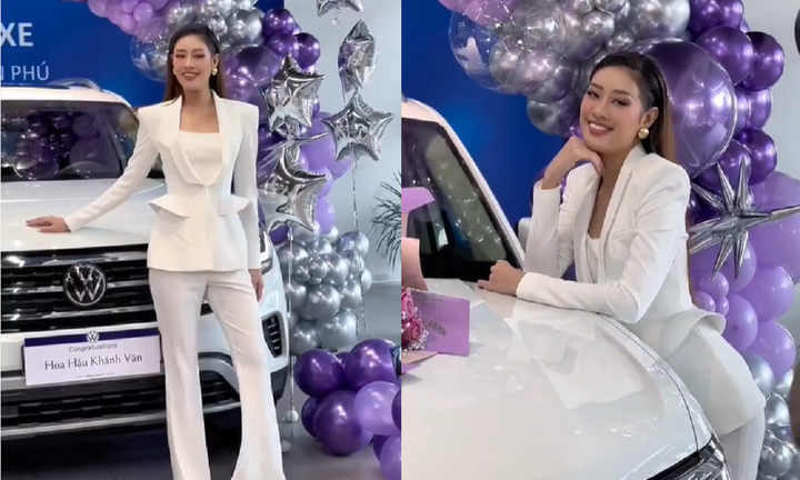 Hoa hậu Khánh Vân tậu xe sang tiền tỷ 