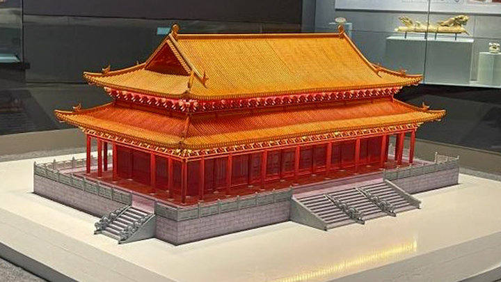 Chiêm ngưỡng mô hình phục dựng điện Kính Thiên thời Lê sơ 