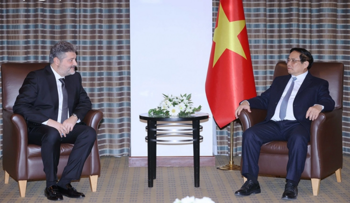 Thủ tướng Phạm Minh Chính tiếp lãnh đạo các tập đoàn kinh tế hàng đầu Thổ Nhĩ Kỳ