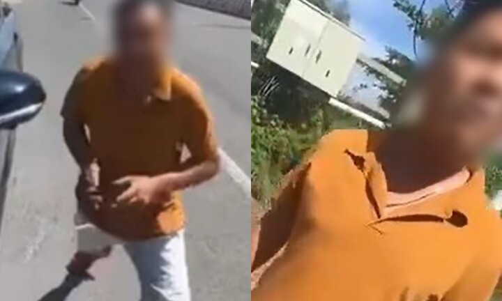 Tạm đình chỉ một cảnh sát ở Bình Dương cầm gạch đe doạ người tham gia giao thông