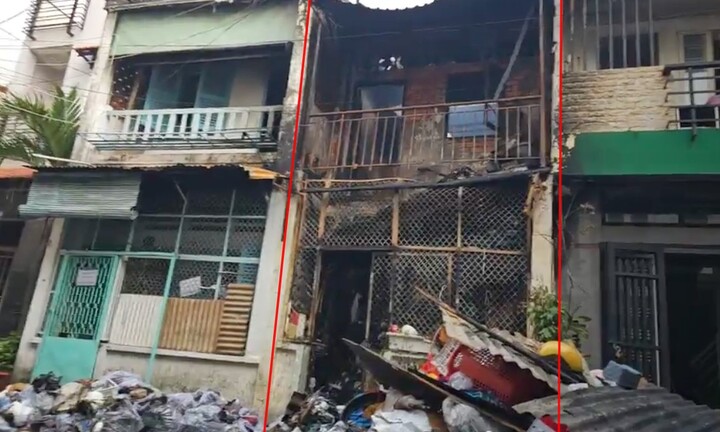 TP.HCM: Nhân chứng kể giây phút lửa bùng lên trong căn nhà khiến 2 người tử vong