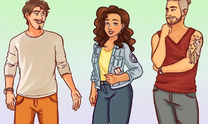 Người thông minh mới đoán được ai là chồng của người phụ nữ này