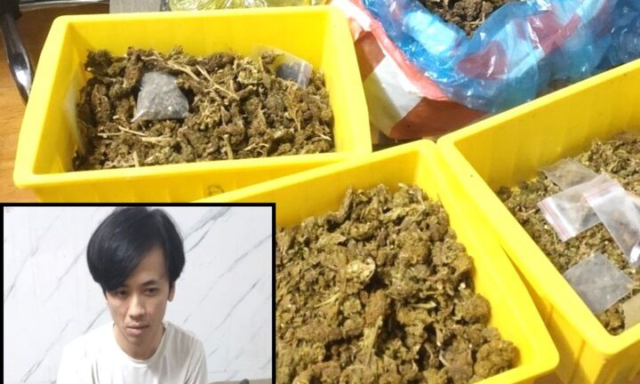 Bắt quả tang thanh niên mua bán 4,5kg ma túy