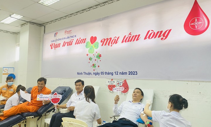 EVNSPC triển khai chương trình hiến máu tình nguyện tuần lễ hồng EVN lần thứ IX