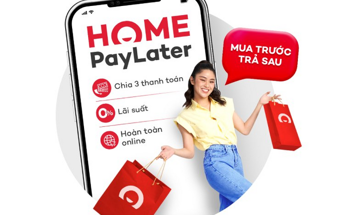 Vô vàn ưu đãi khuyến mãi hot khi mua sắm cùng Home PayLater 