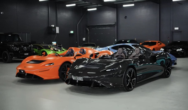 Chơi xe như tỷ phú người Úc, một lần mua 70 siêu xe