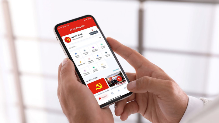 Sổ tay Đảng viên điện tử đột phá trong chuyển đổi số 