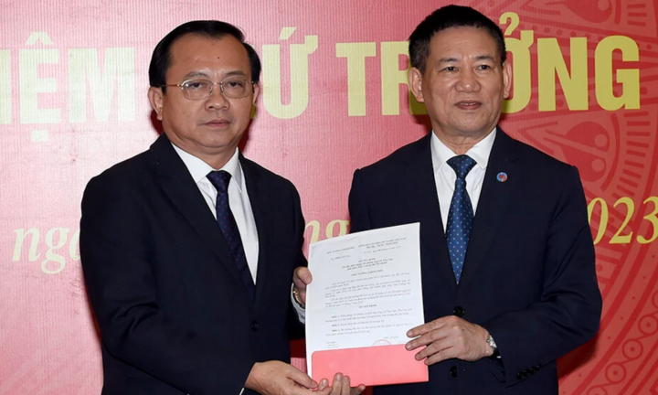 Trao quyết định bổ nhiệm Thứ trưởng Bộ Tài chính Lê Tấn Cận