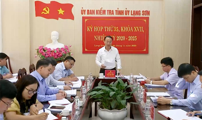 Lạng Sơn kỷ luật nhiều lãnh đạo, đảng viên