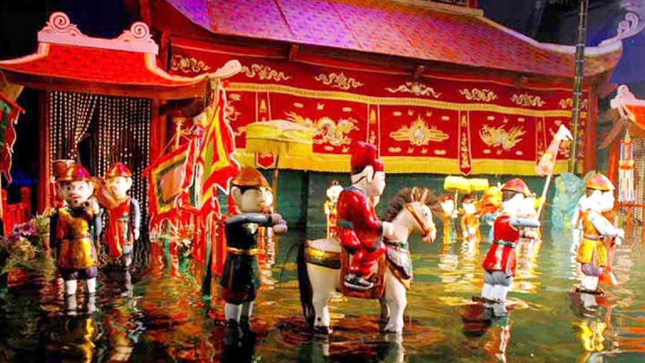 Múa rối nước Đào Thục – Di sản văn hóa phi vật thể