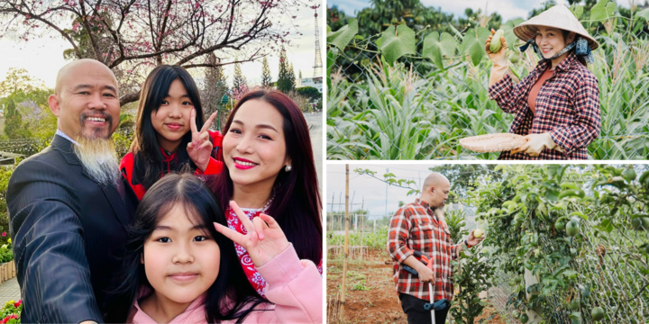 Cuộc sống của cặp nghệ sĩ nổi tiếng sau 5 năm bỏ phố lên rừng