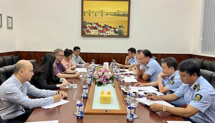 Đại sứ quán Đan Mạch làm việc với Tổng cục Quản lý thị trường