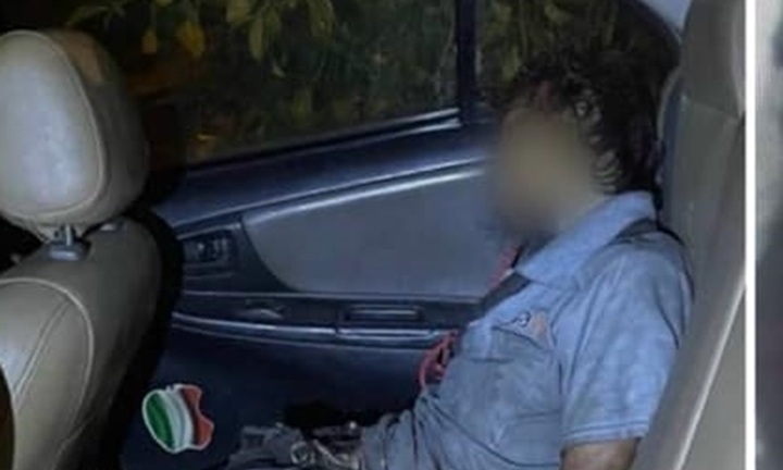 Người đàn ông chết trong ô tô đậu ven đường ở Bình Dương