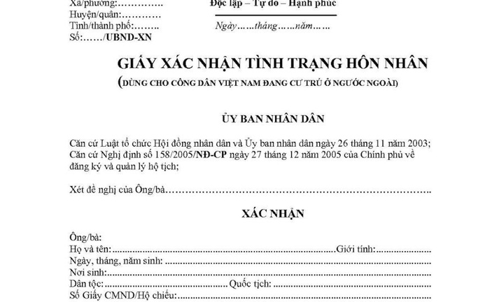 Bán ô tô có cần giấy xác nhận tình trạng hôn nhân chủ xe?